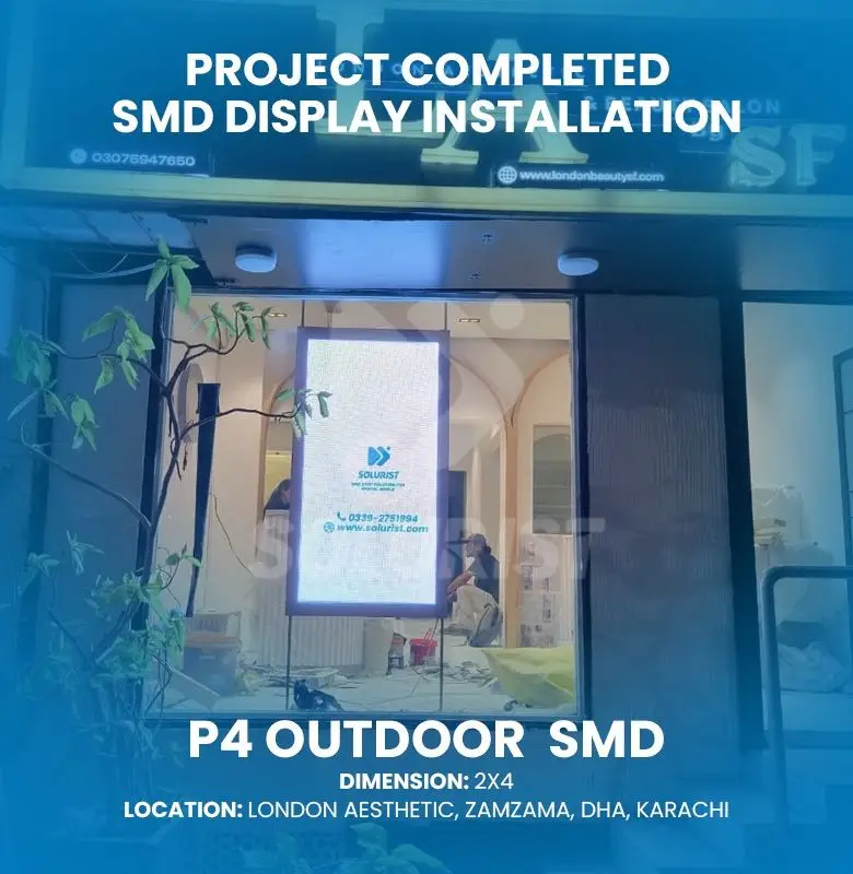 P4 Outdoor SMD Screen London Aesthetic