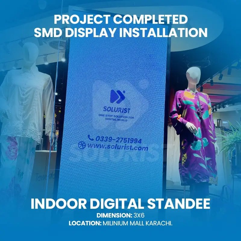 P2.5 Digital Standee (Karachi)